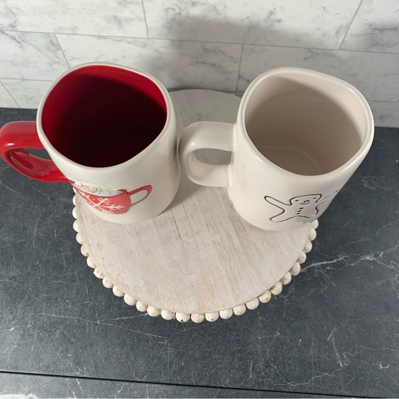 - Rae Dunn set of 2 hot cocoa mugs - Picture 7 of 7